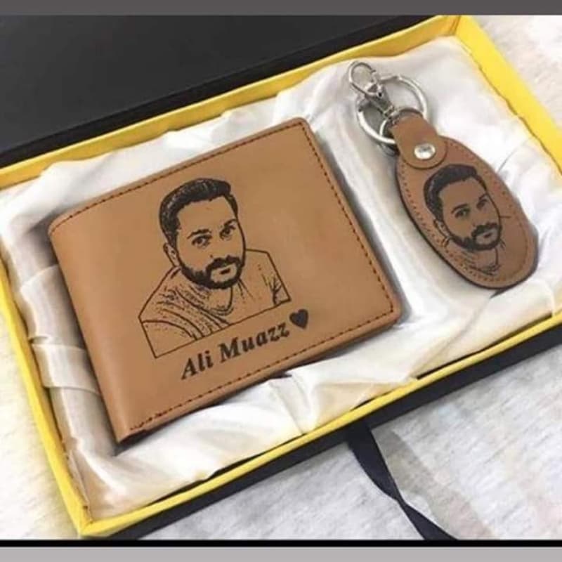 customize wallet keychain oen set